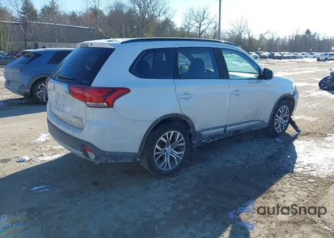 2016 Mitsubishi Outlander Es/Se/Sel из США, поврежденный, VIN JA4AZ3A35GZ060442